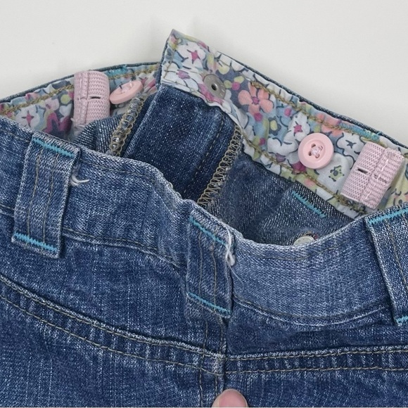 BABY Gap Denim Skirt 12-18m With Patches - Picture 5 of 10